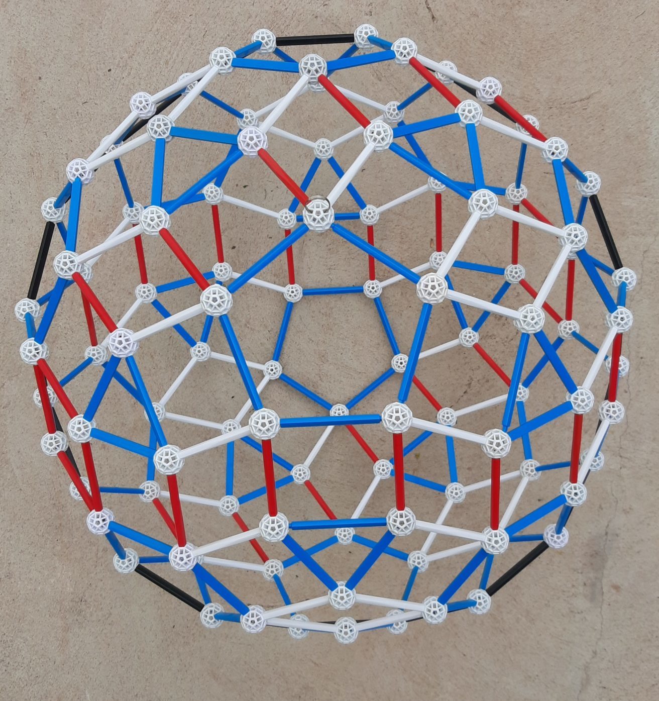 Zometool (Pentaelongated icosidodecahedron)