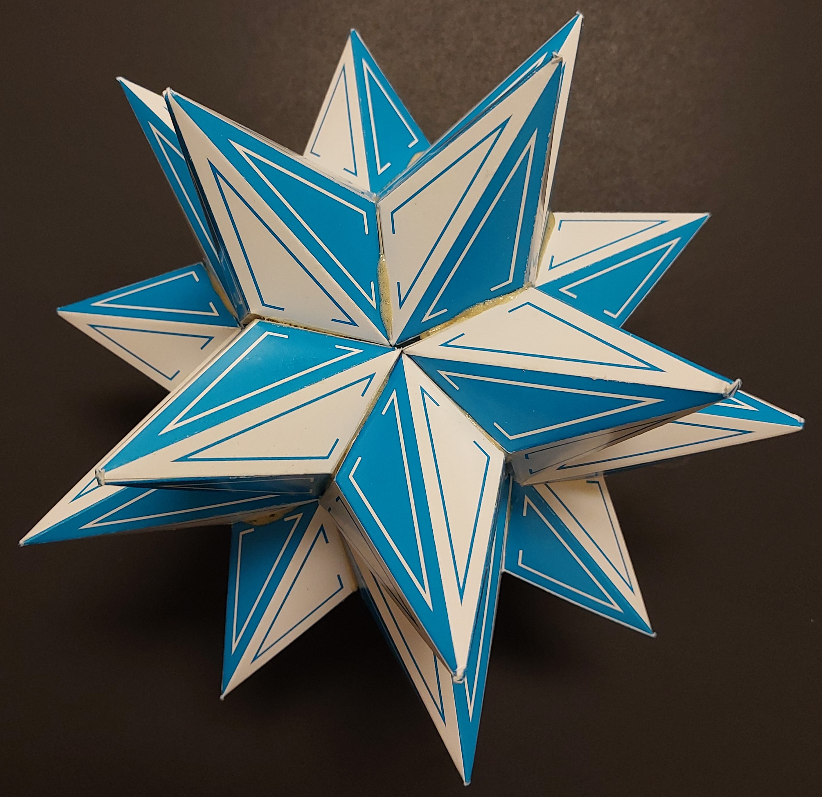 Magic Edges (Seventh stellation of the icosahedron)